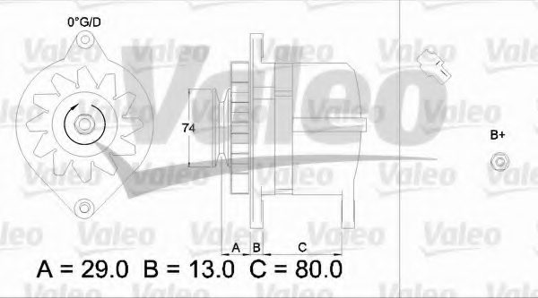 VALEO 436506 Alternator